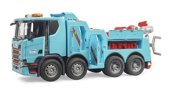 Mentő- és vontatójármű Scania Super 560R - Bruder 3553