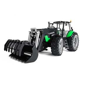 Traktor - DEUTZ-FAHR X720, elülső rakodóval - Bruder 3081