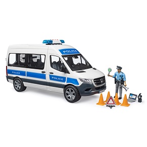 Rendőrségi Mercedes-Benz Sprinter - Bruder 2683