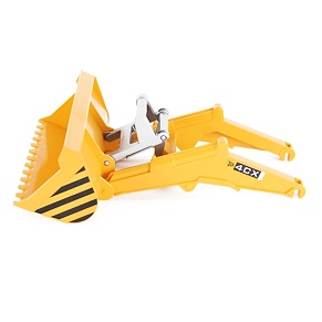 Ekevas, elülső - JCB 4CX-hez - Bruder 42444