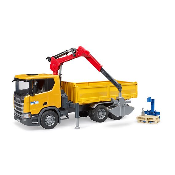 Scania teherautó karral - Bruder 3551