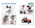 Futómű, elülső - Massey Ferguson, Case, Deutz traktorokhoz - Bruder 42040