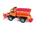 Sypač MB Unimog s radlicí - Bruder 2572